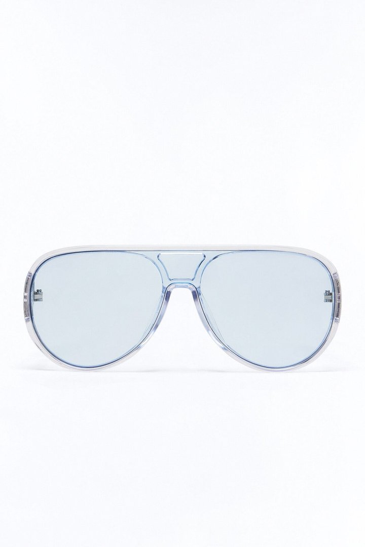 Find My Way Aviator Sunglasses - Blue