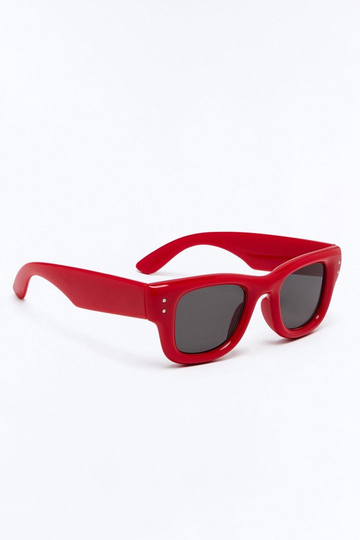 So Care Free Sunglasses - Red