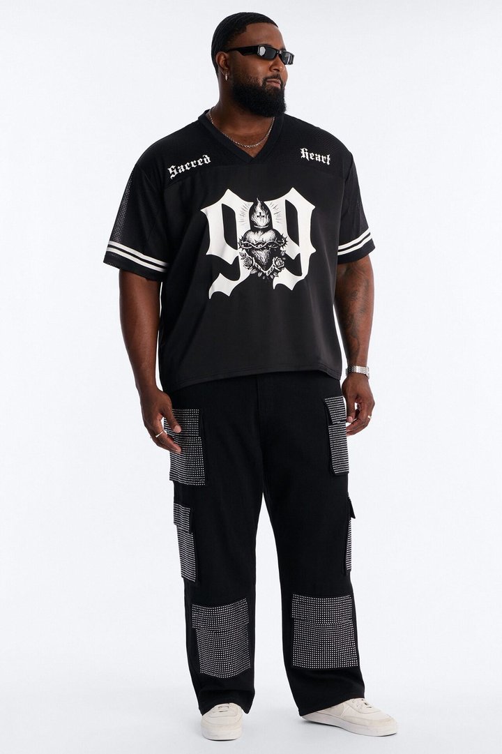 Sacred Heart 99 Jersey - Black