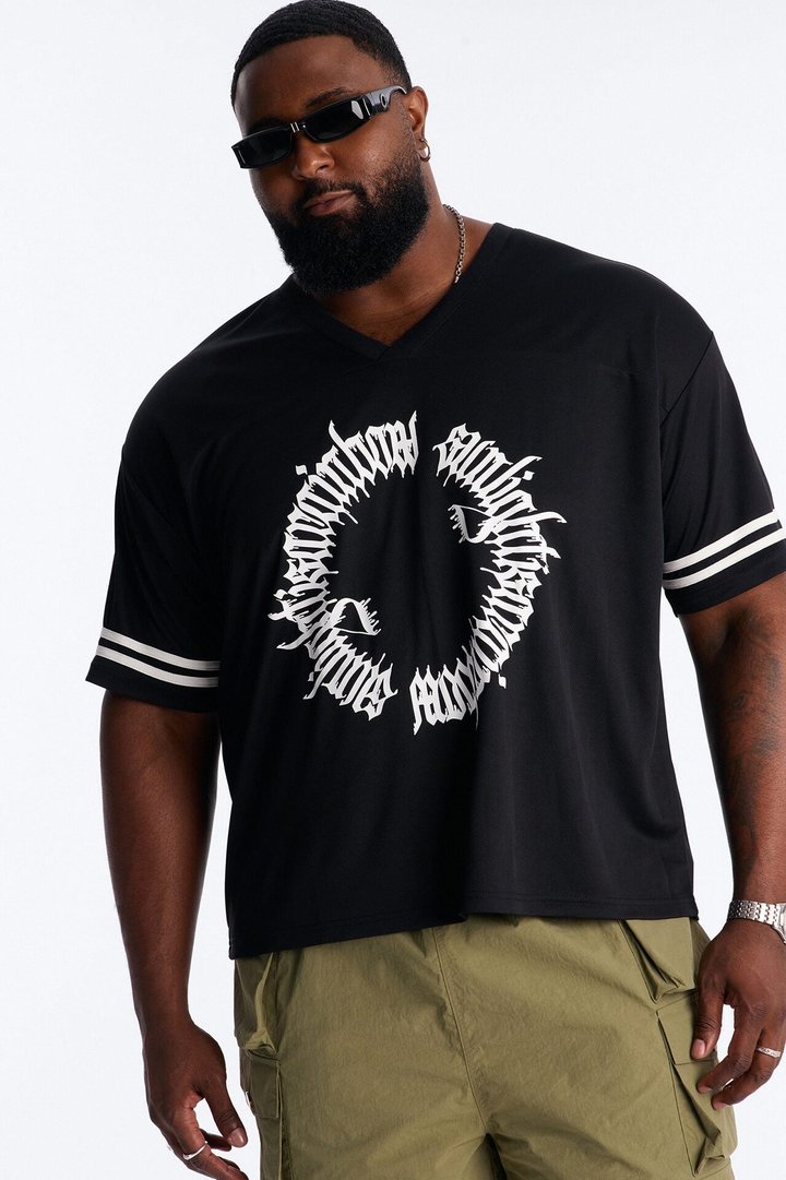 Sunlight 88 Football Jersey - Black
