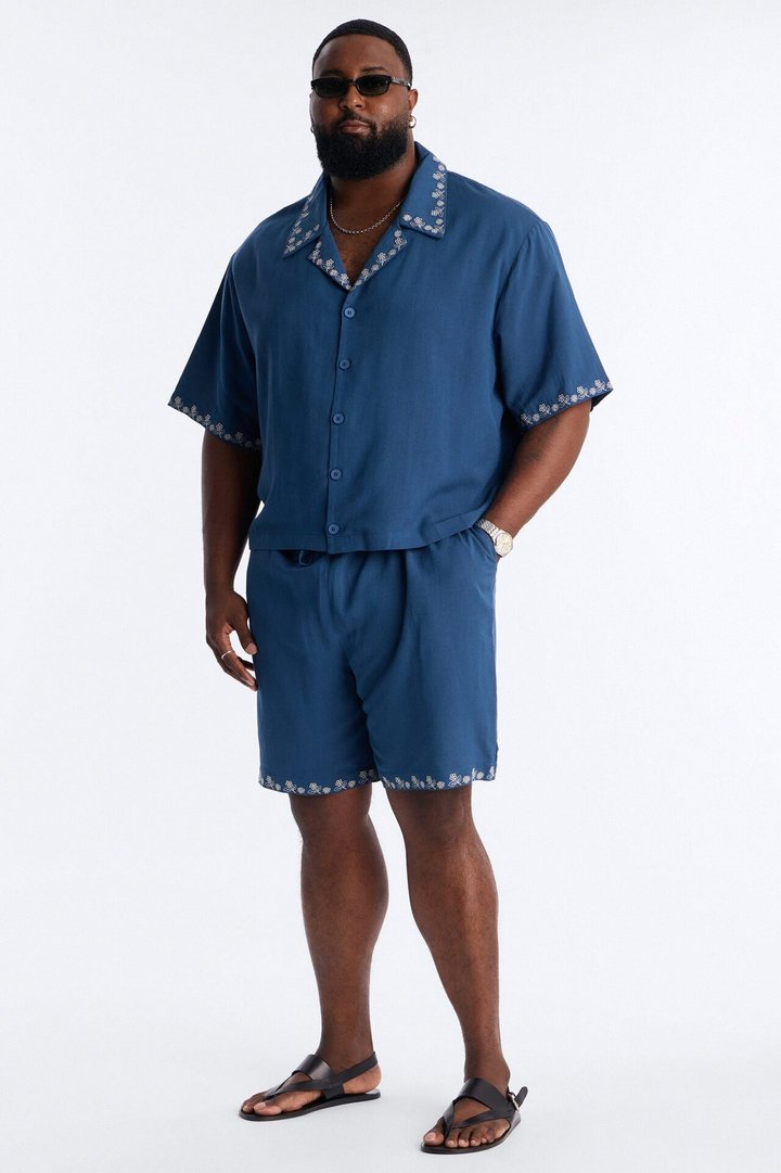 Relaxed Harbor Hideaway Short - Navy