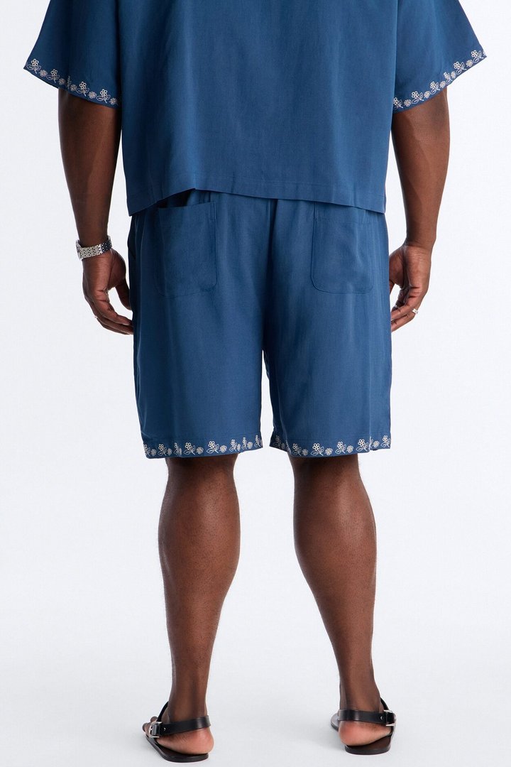 Relaxed Harbor Hideaway Short - Navy