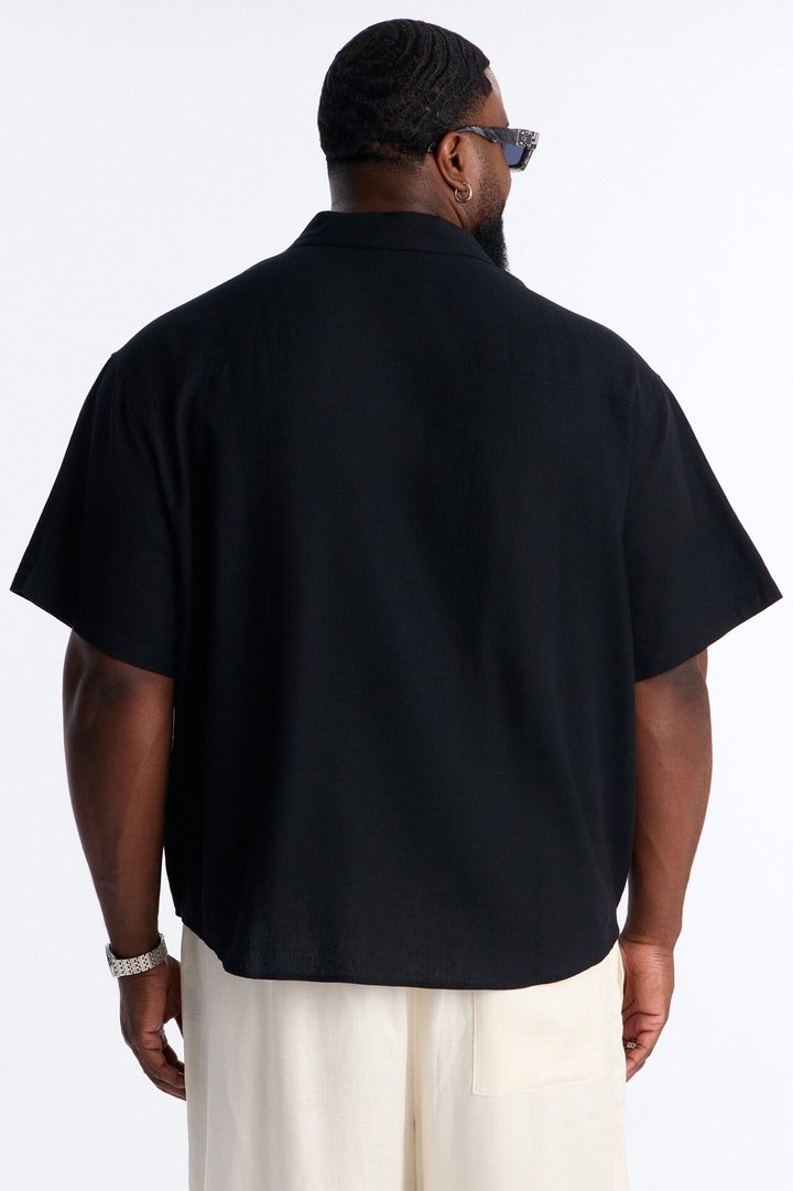 Bahamas Easy Flow Short Sleeve Shirt - Black