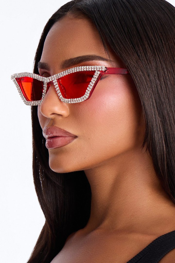 Fire And Ice Sunglasses - Red