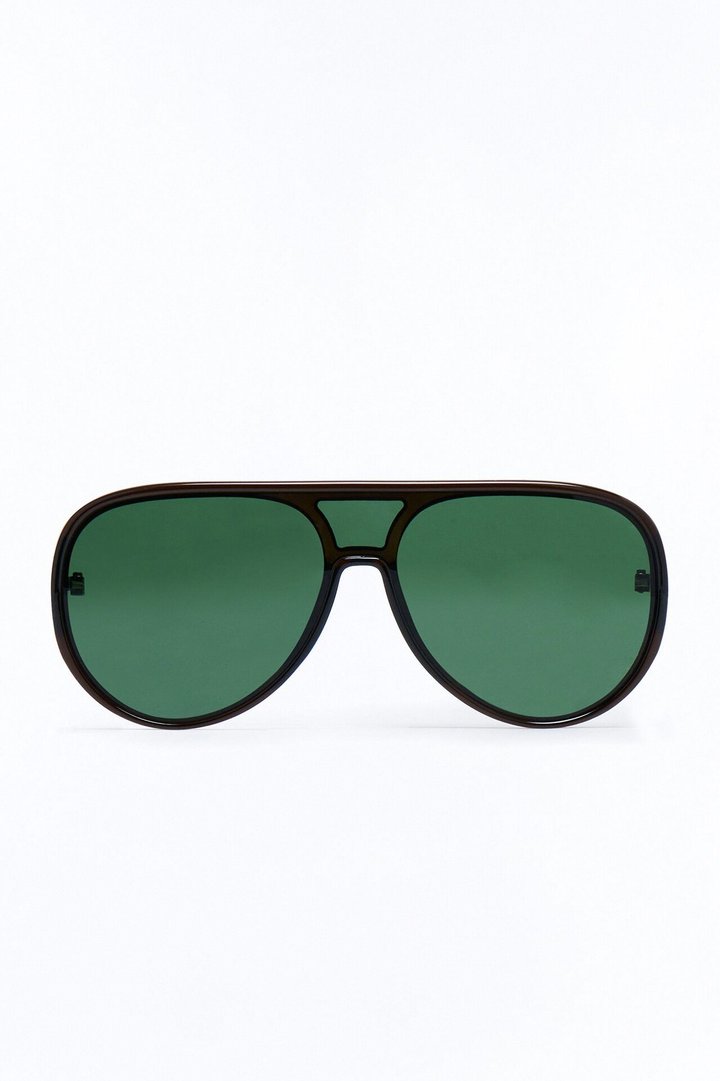 Find My Way Aviator Sunglasses - Brown