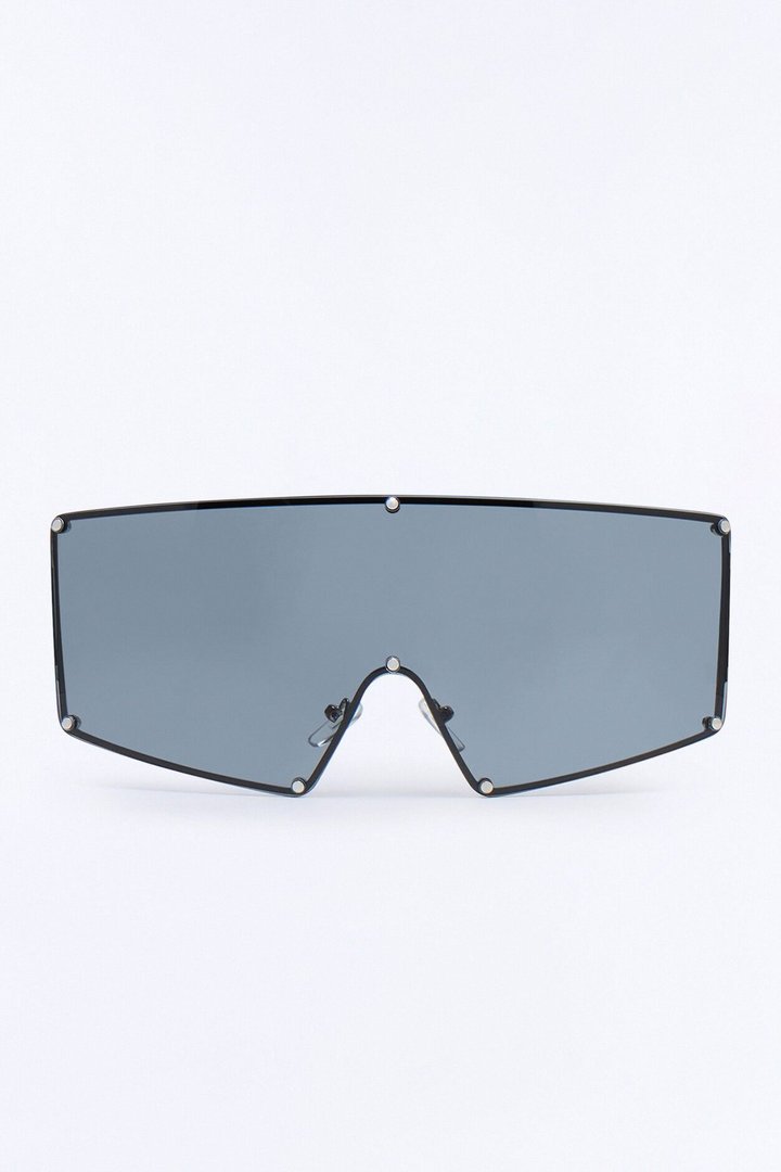 My Ride Or Die Sunglasses - Black/Silver