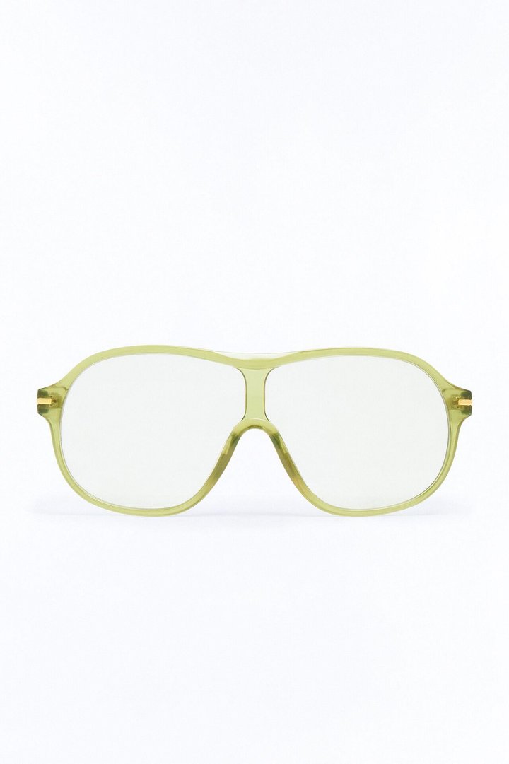 Couldn't Help It Sunglasses - Olive