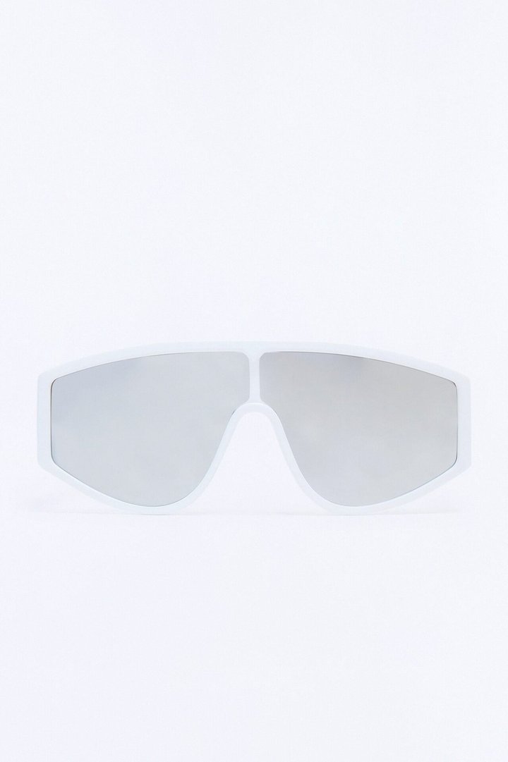 Video Game Girly Sunglasses - White