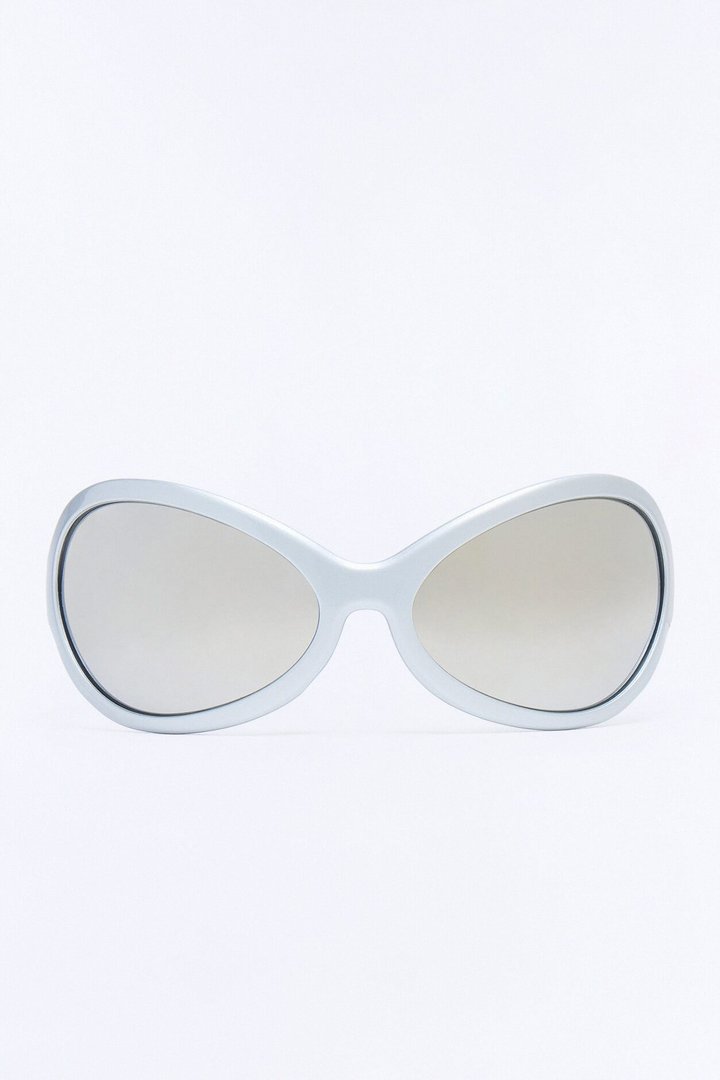 Outta Town Sunglasses - Silver