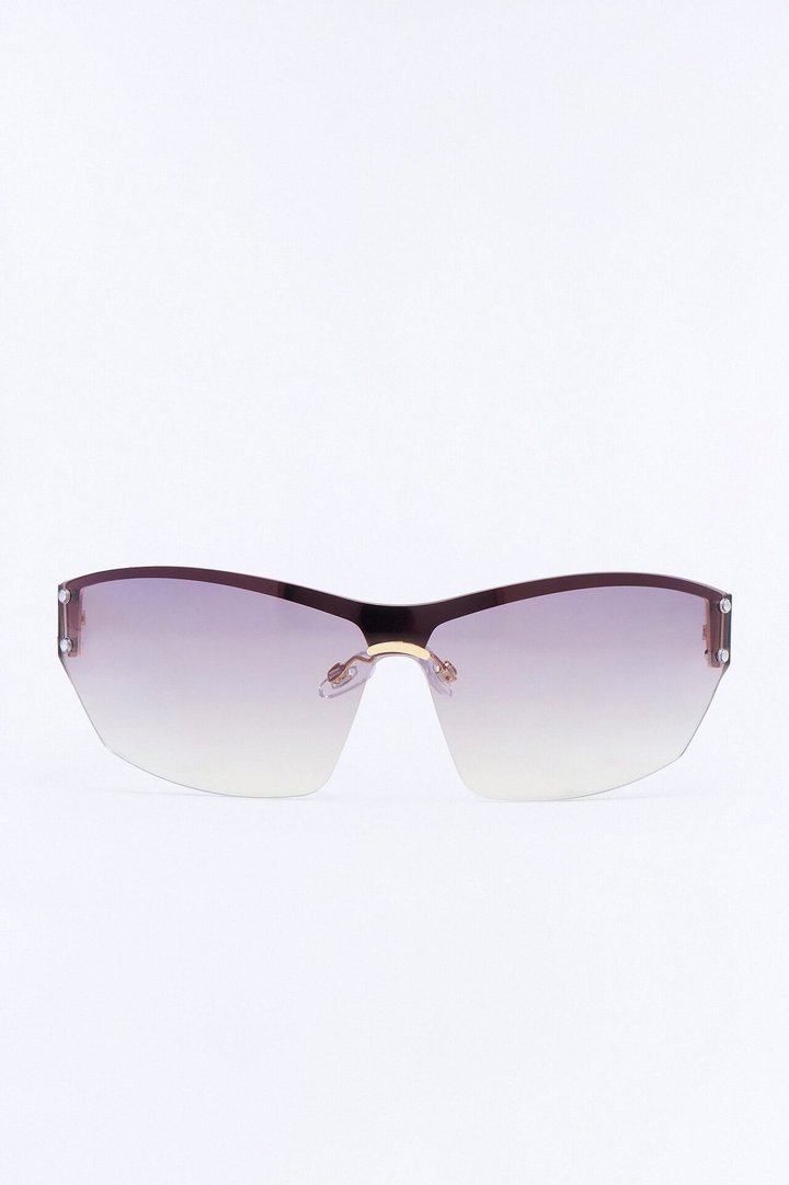 Catch Me If You Can Sunglasses - Gold/Brown