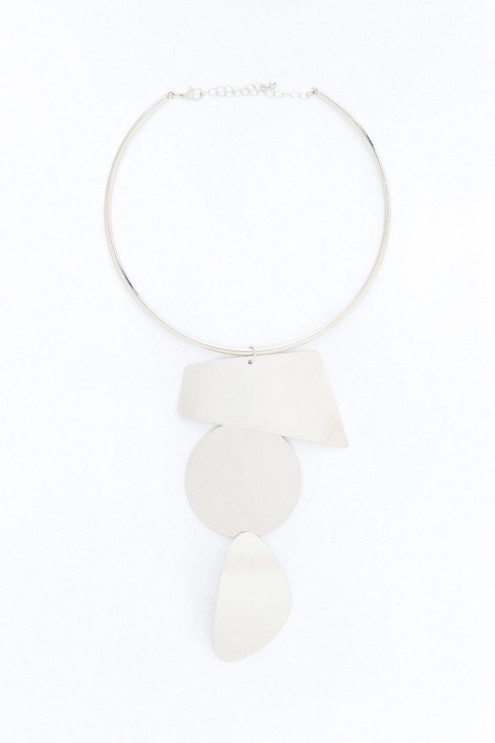 Taken Together Necklace - Silver