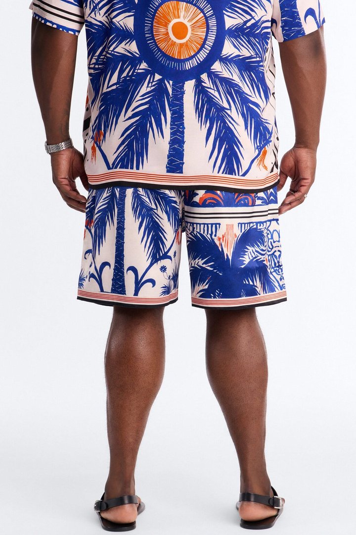 Monaco Palms Shorts - Navy