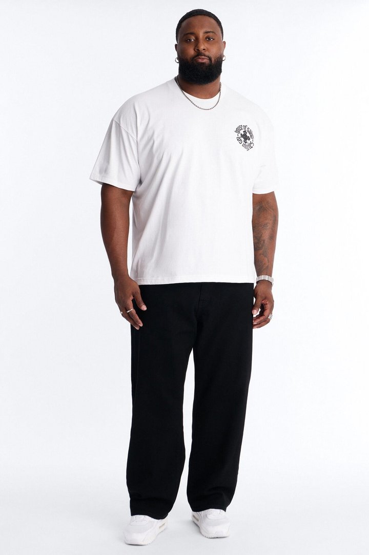 House Of Saints Boxy Short Sleeve Tee - White