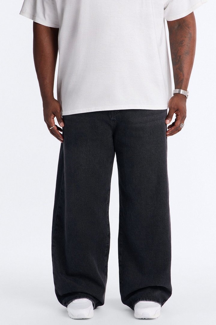 Clean Baggy 5 Pocket Jean - Black Wash