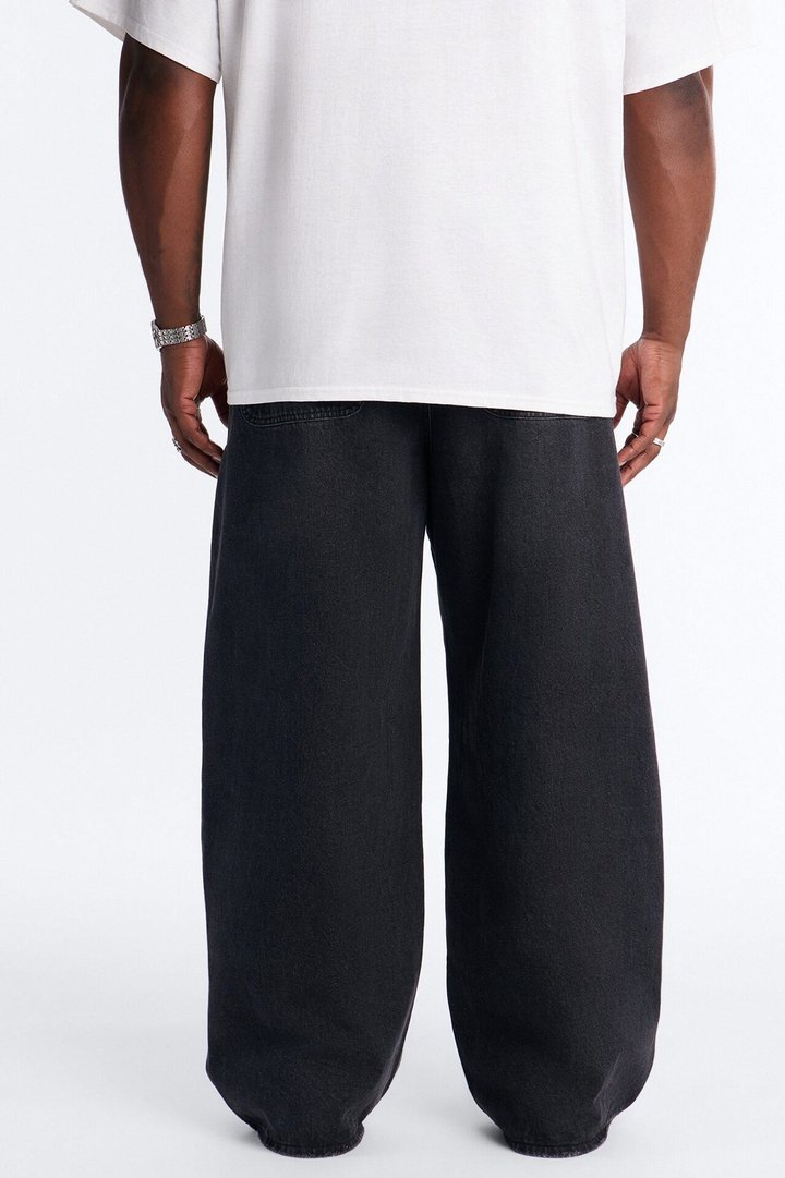 Clean Baggy 5 Pocket Jean - Black Wash