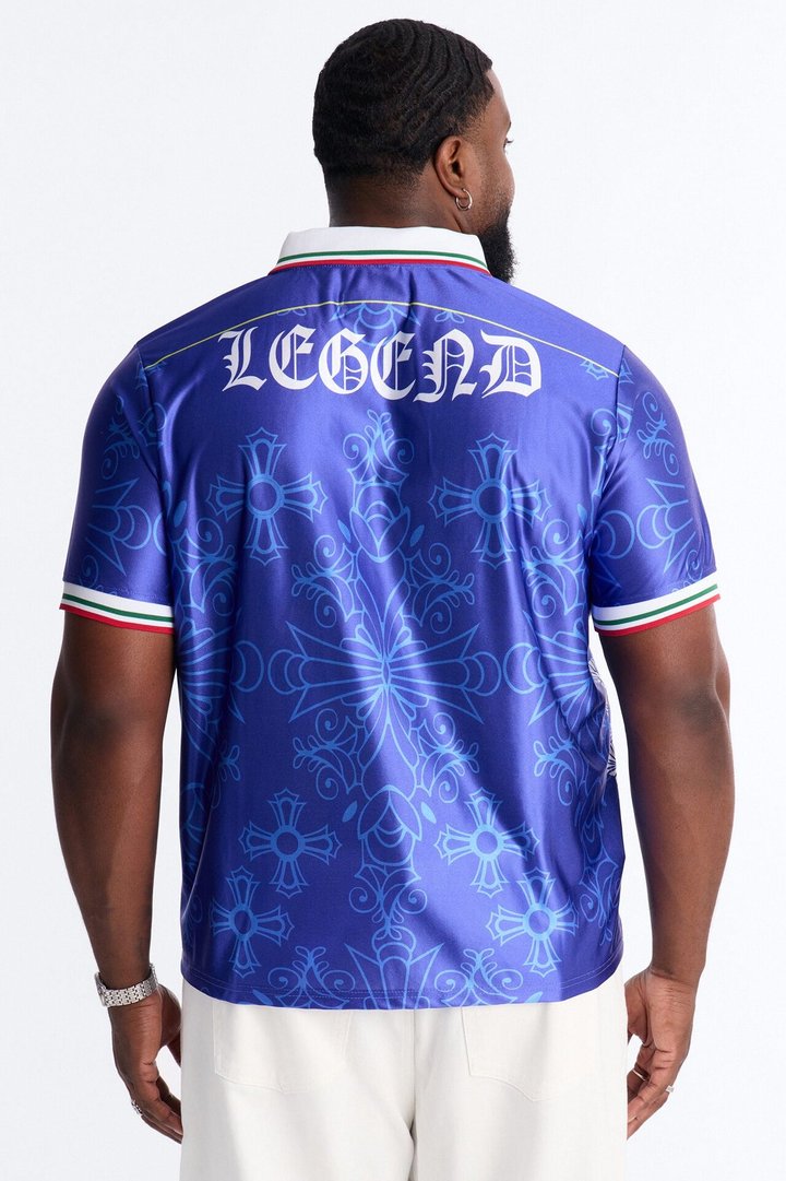 Bad Habits Soccer Jersey - Blue