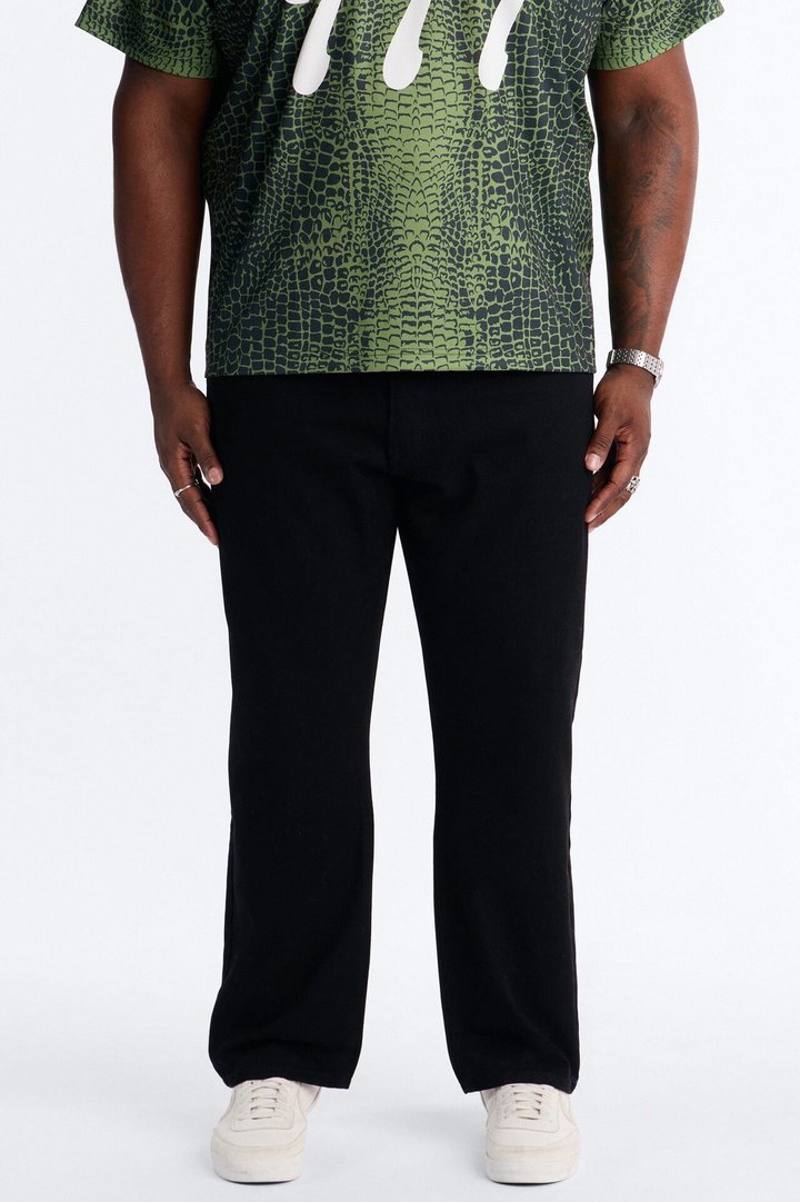 The Staple Straight Jean - Black