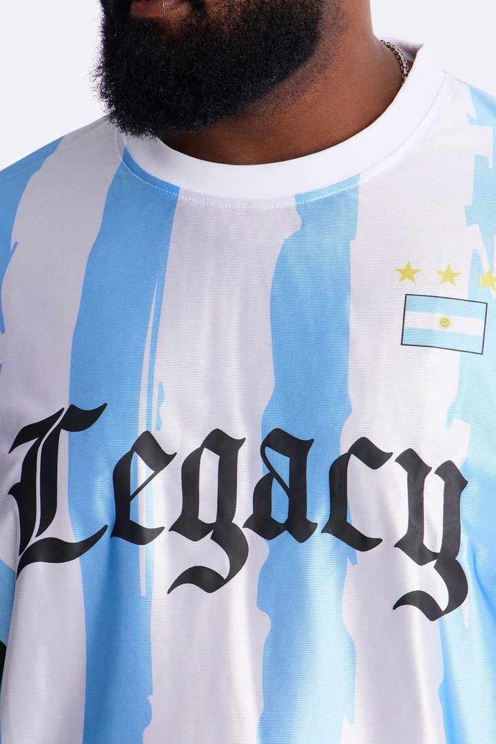 GOAT Legacy 10 Soccer Jersey - White