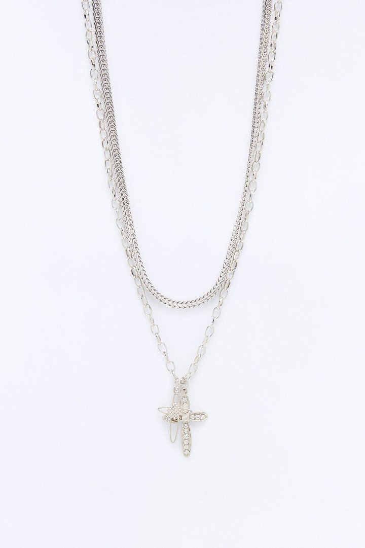 Favored Always Layered Necklace - Silver
