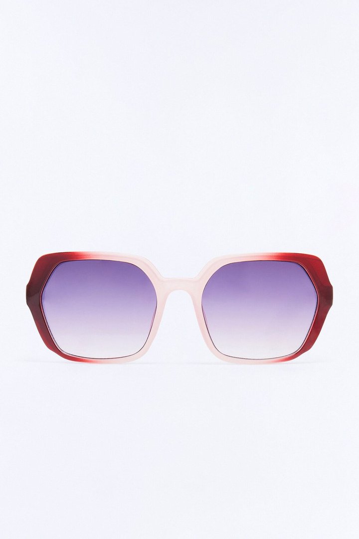 Happiest Hour Sunglasses - Red/combo