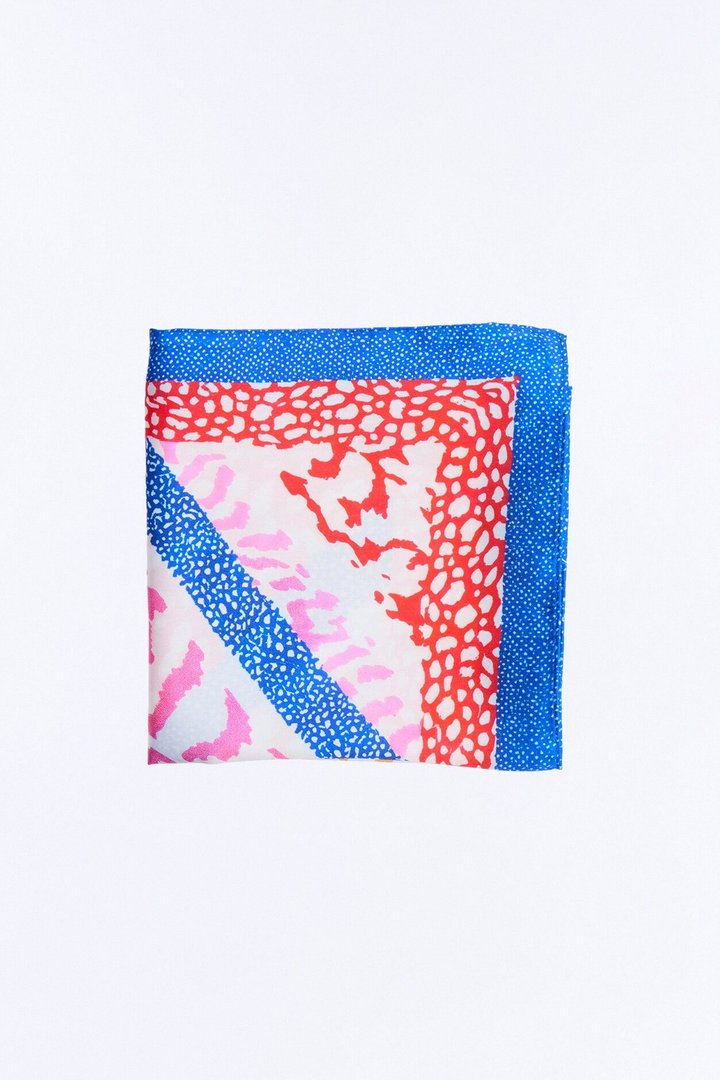 Different Breed Head Scarf - Pink/combo