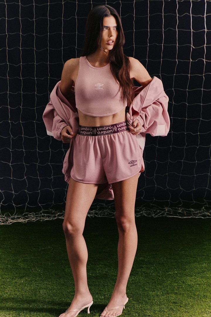 Umbro Jersey Mesh Shorts - Pink