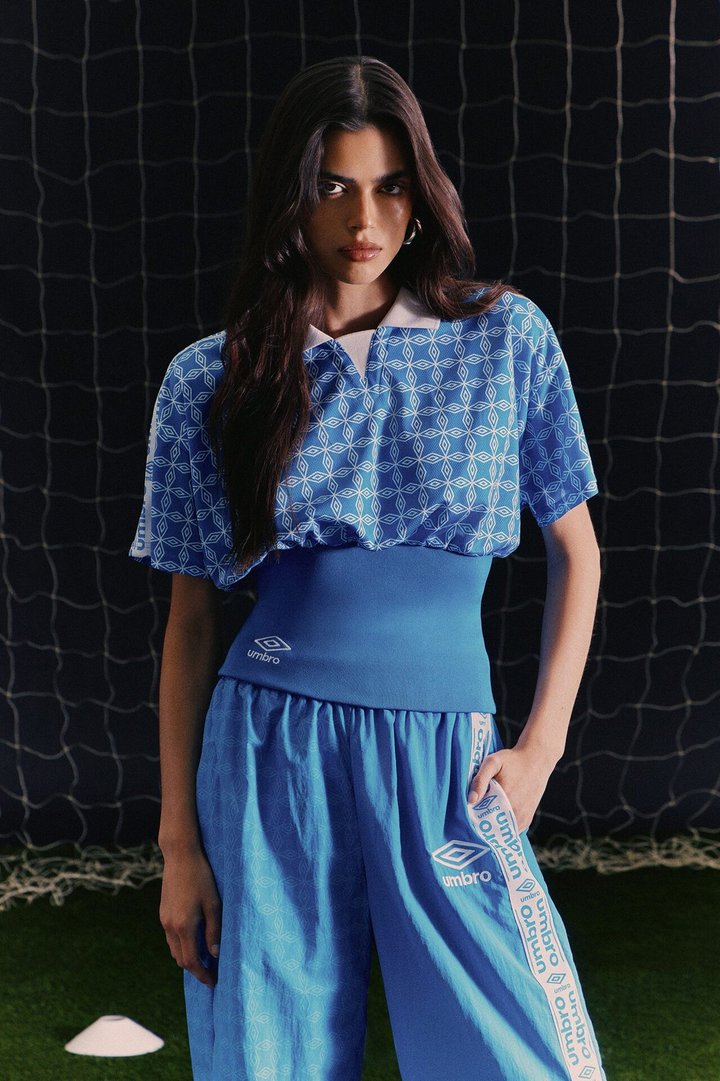 Umbro Rib Fitted Waist Jersey - Blue