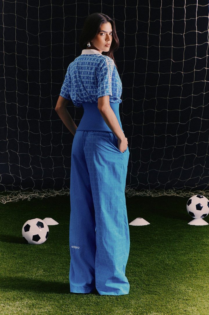 Umbro Rib Fitted Waist Jersey - Blue