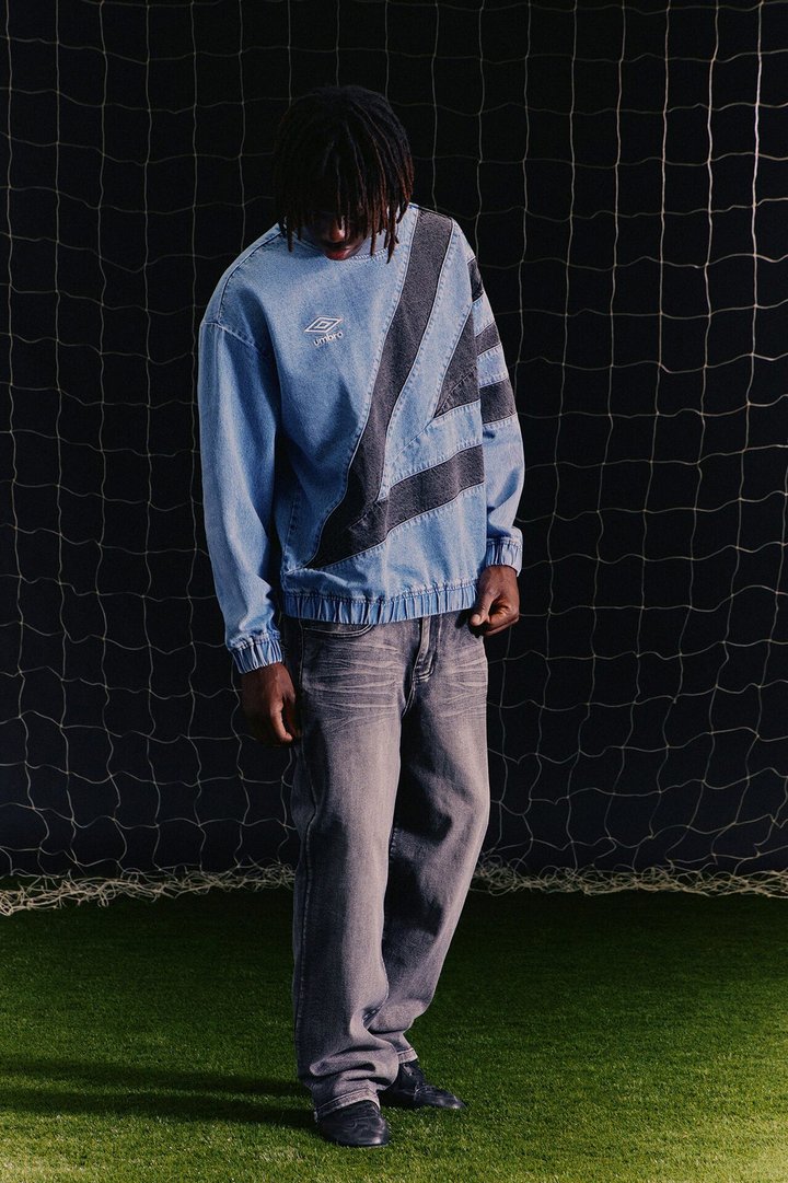 Umbro Denim Crewneck - Light Blue Wash