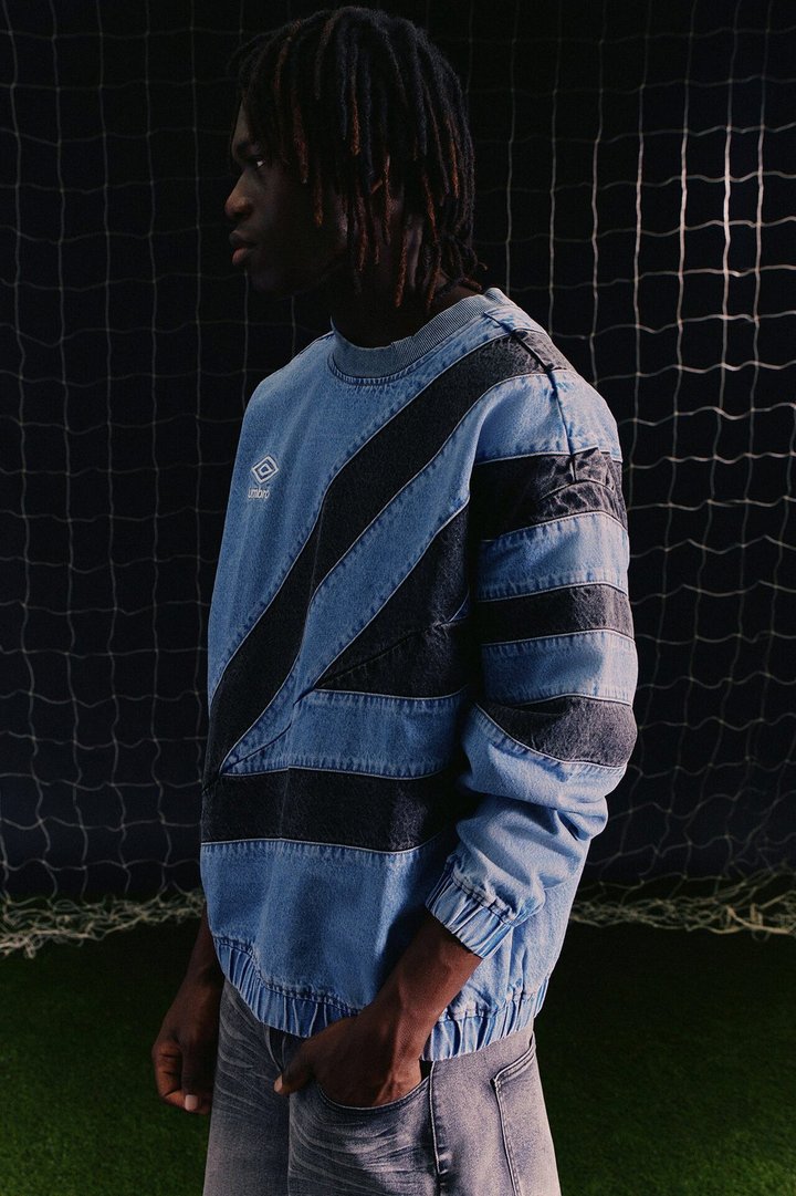 Umbro Denim Crewneck - Light Blue Wash