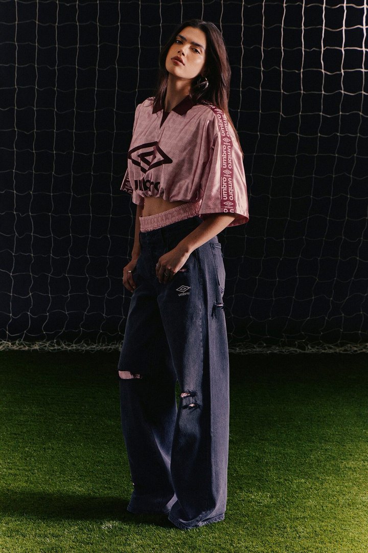 Umbro Boxer Wide Leg Jeans - Black Wash