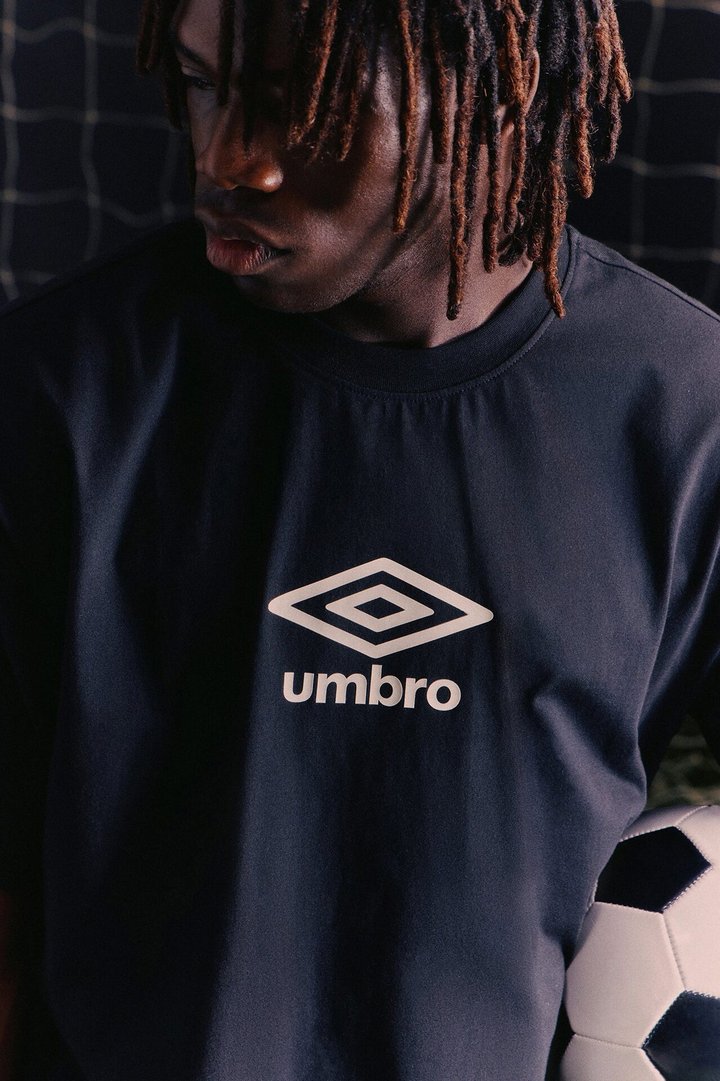 Umbro Logo Short Sleeve Tee - Black