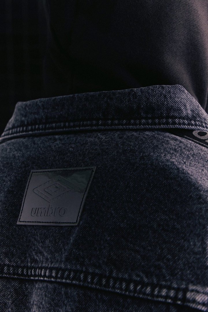 Umbro Classic Denim Trucker Jacket - Black Wash