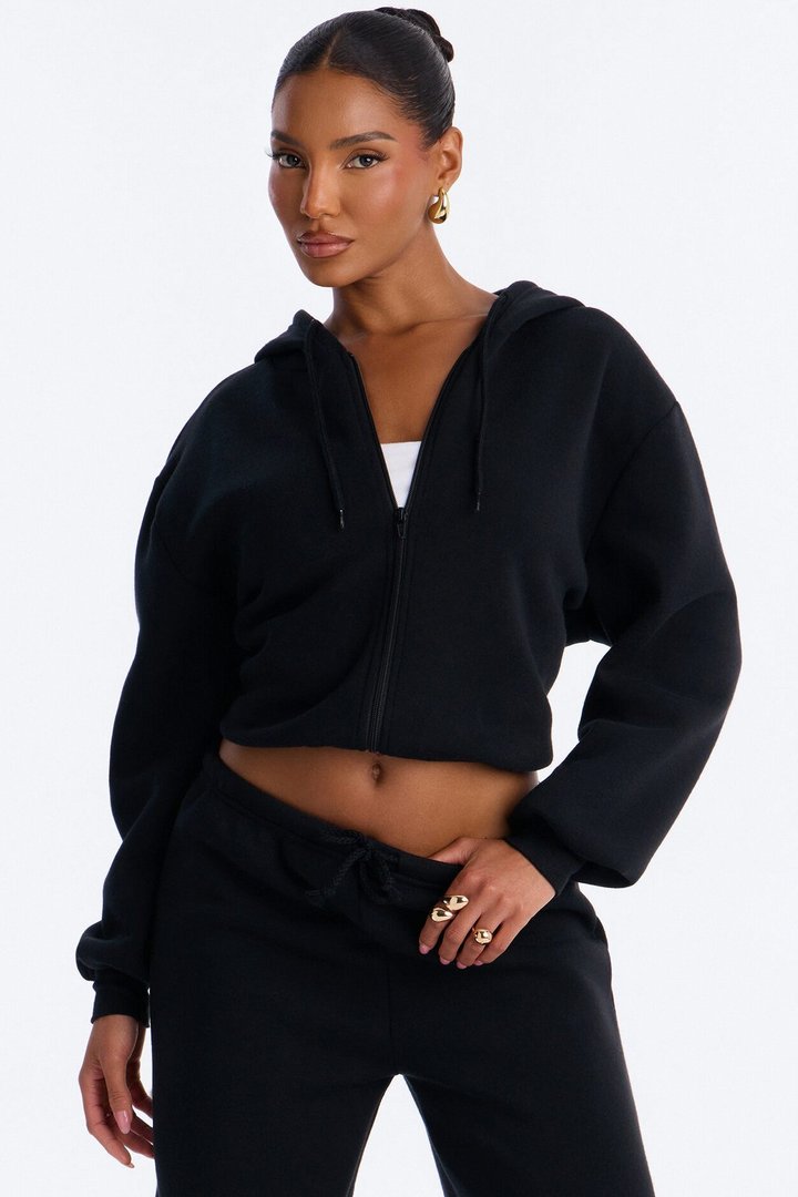 Bridesmaids Only Fleece Pant Set - Black/Pink
