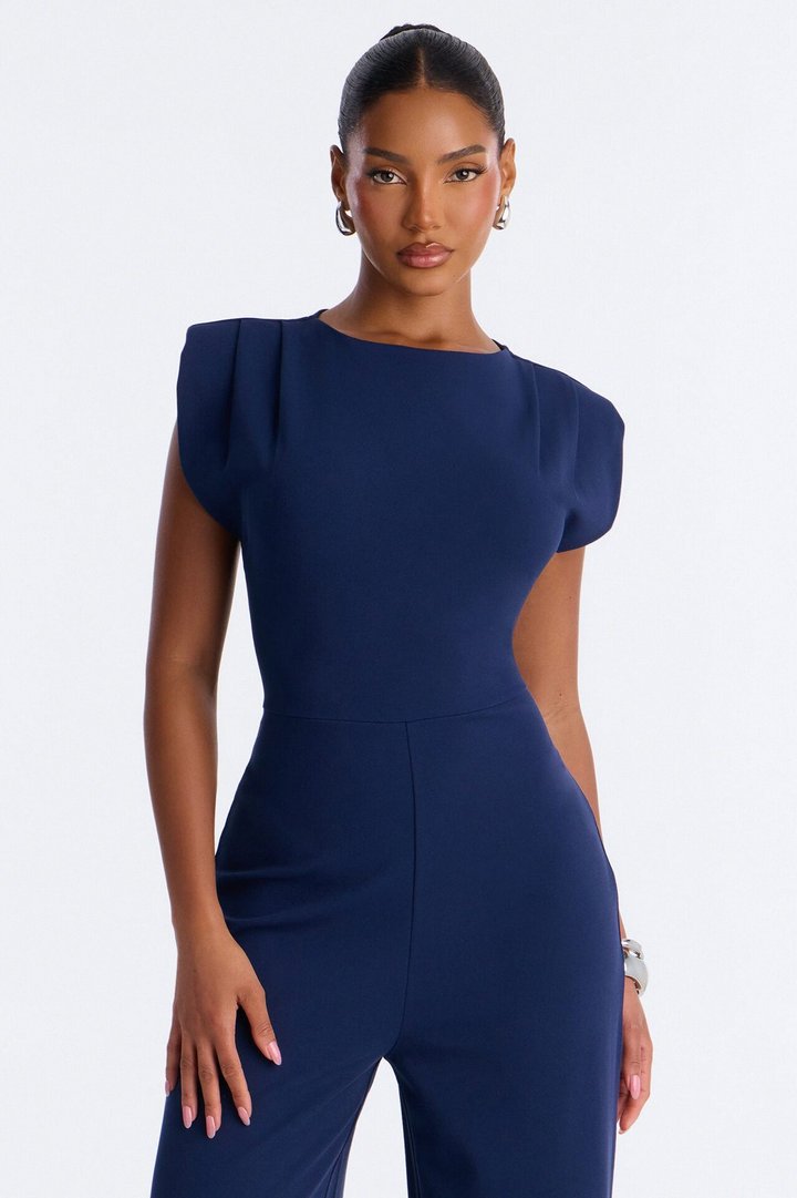 On Point Jumpsuit - Navy