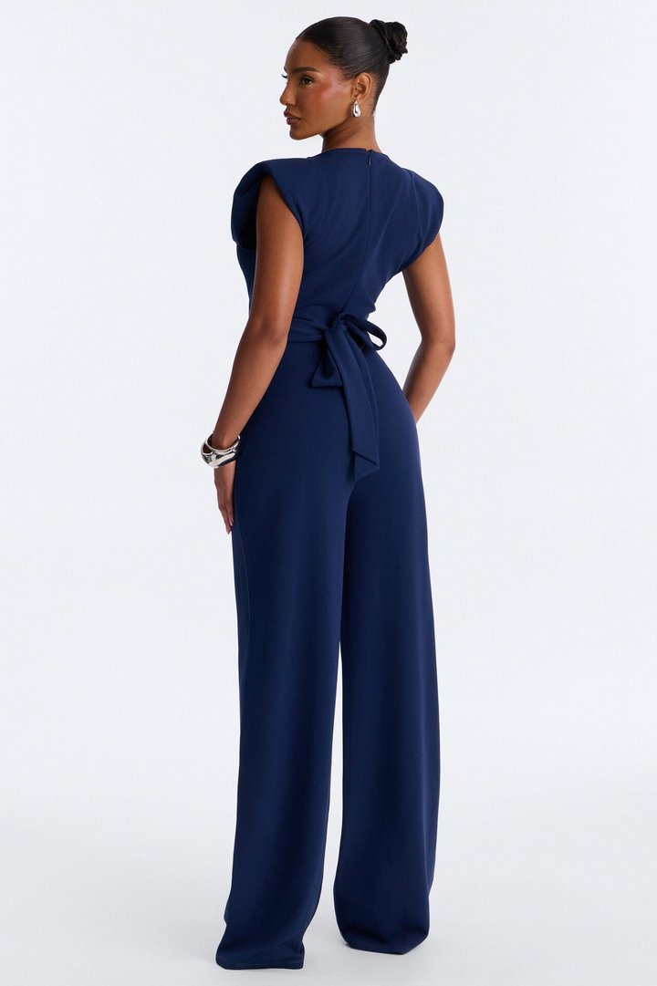 On Point Jumpsuit - Navy
