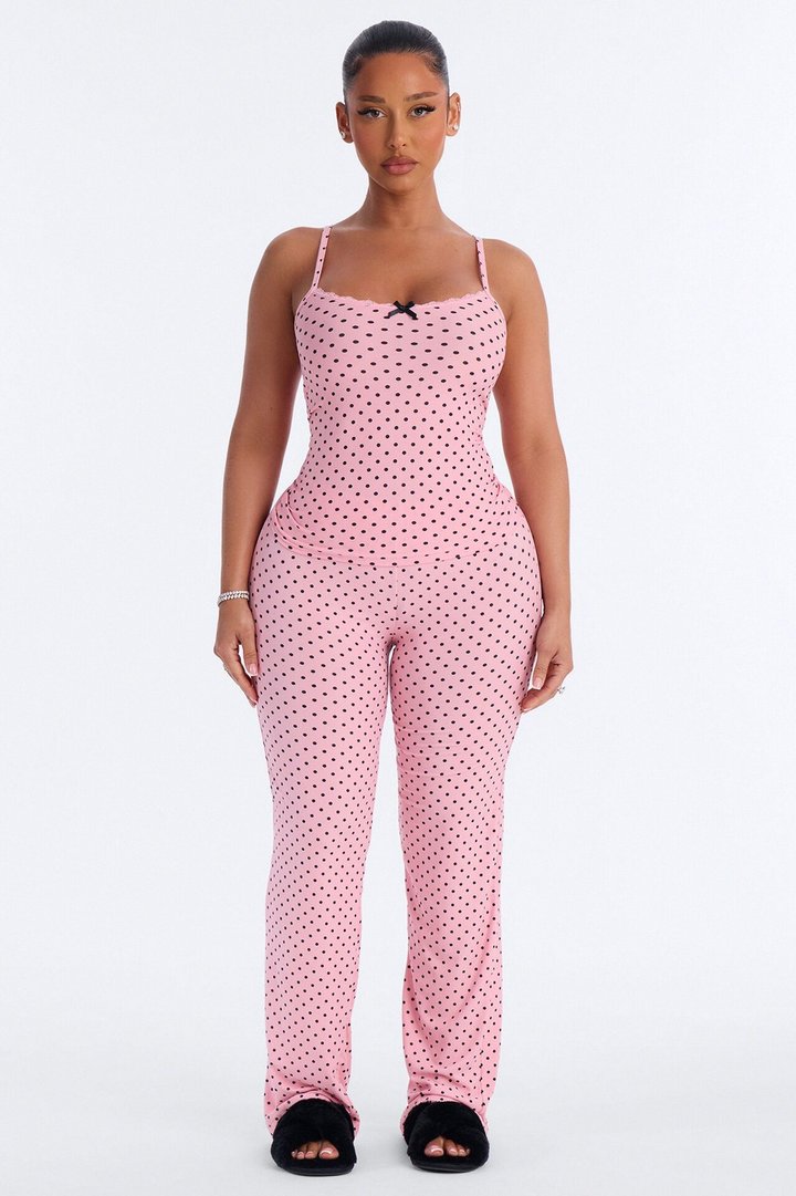 Couldn't Let You Go 2pc PJ Pant Set - Pink/combo
