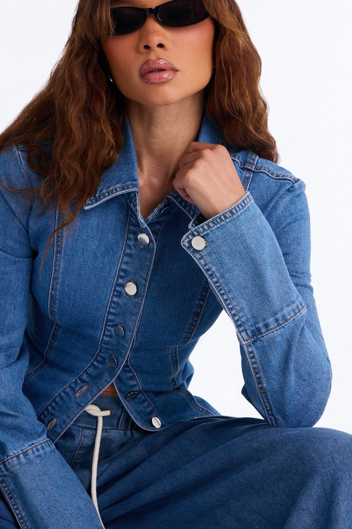 In My Denim Era Shirt - Medium Wash