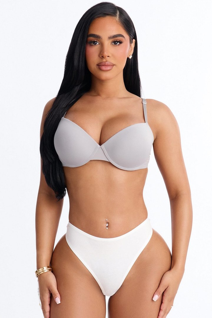 Flexible Fit Extreme Push Up Bra - Natural