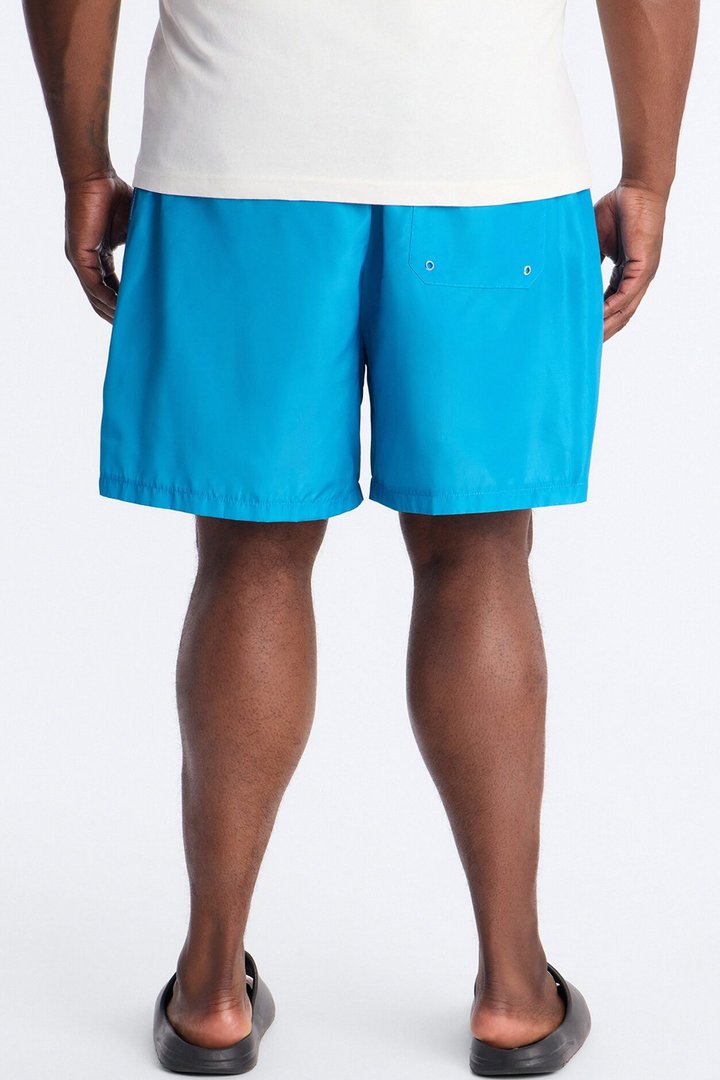Jesus Is King Swim Trunk 7″ - Blue
