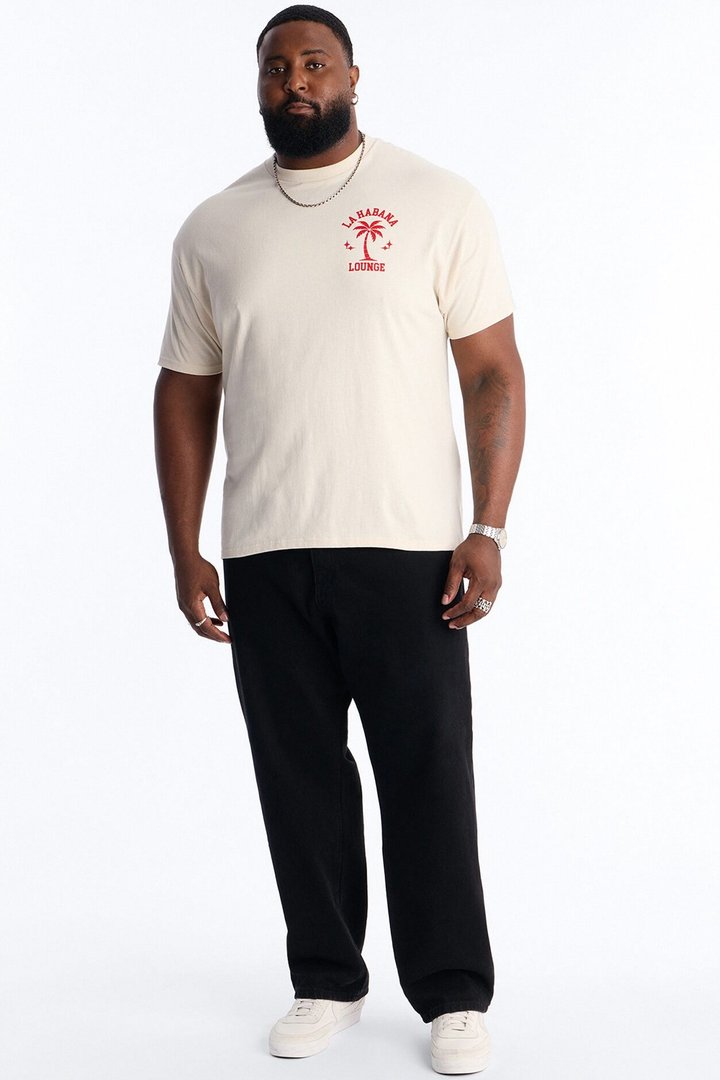 La Habana Lounge Short Sleeve Tee - Off White