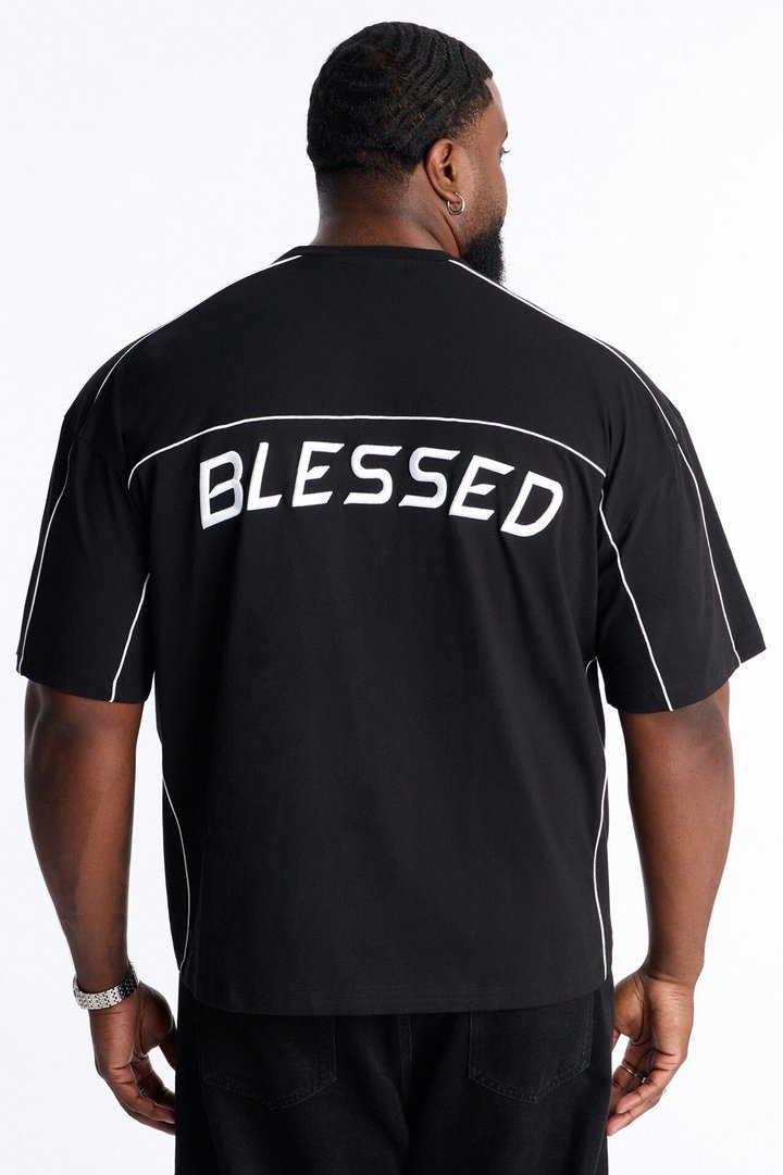 1997 Blessed Heavy Weight Short Sleeve Tee - Black