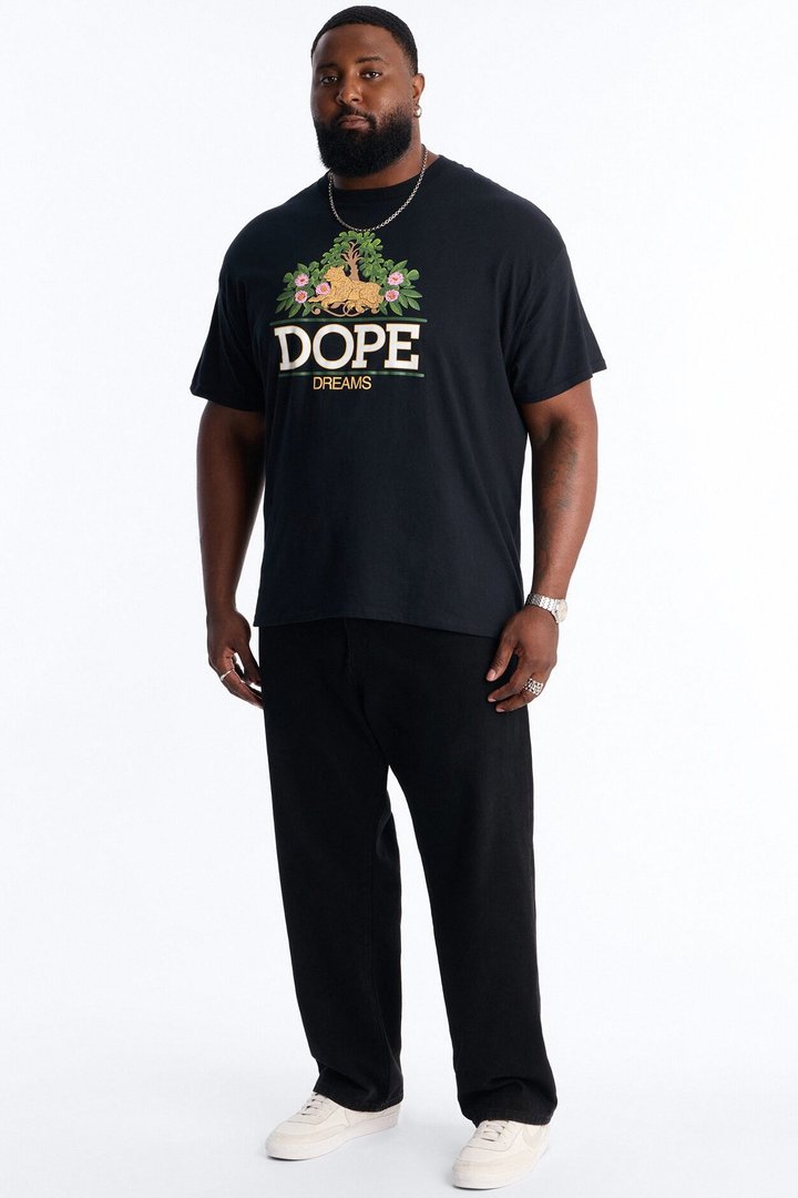Dope Dreams Short Sleeve Tee - Black