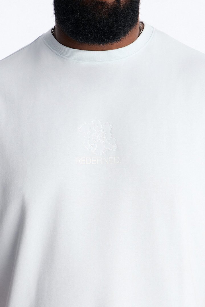 Art Registry Division Heavy Weight Short Sleeve Tee - Light Blue