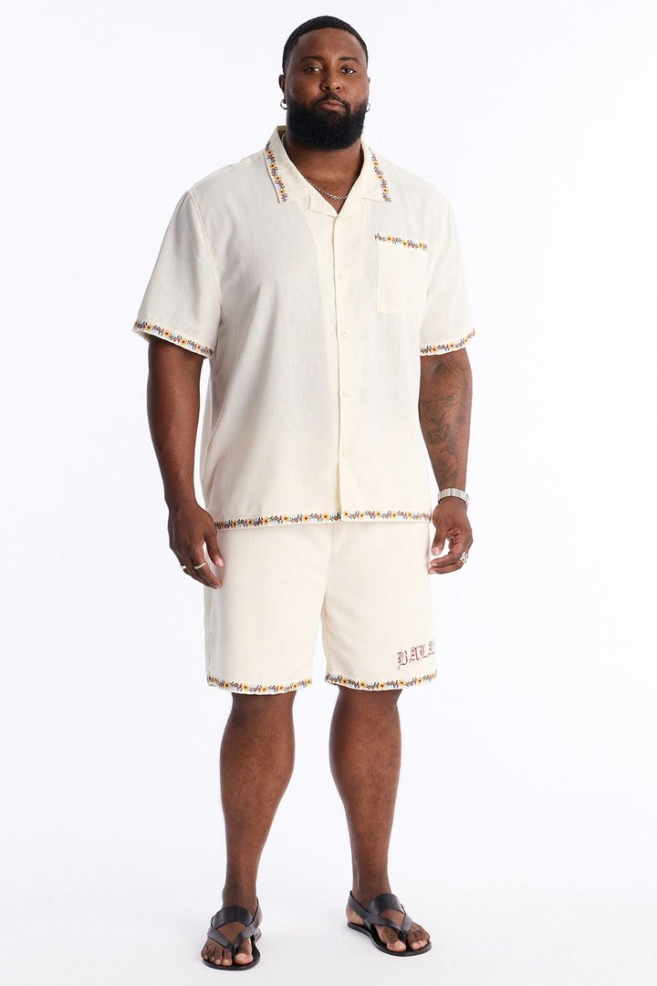 A Life In Balance Button Up Shirt - White
