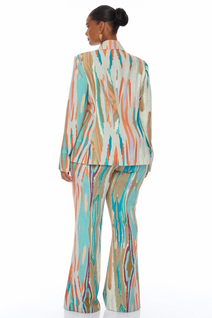 Daydreaming Pant Set - Turquoise/combo