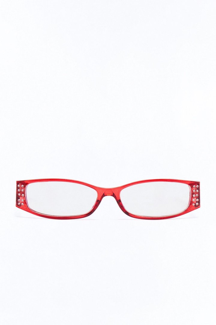 Texting Bae Blue Light Glasses - Red