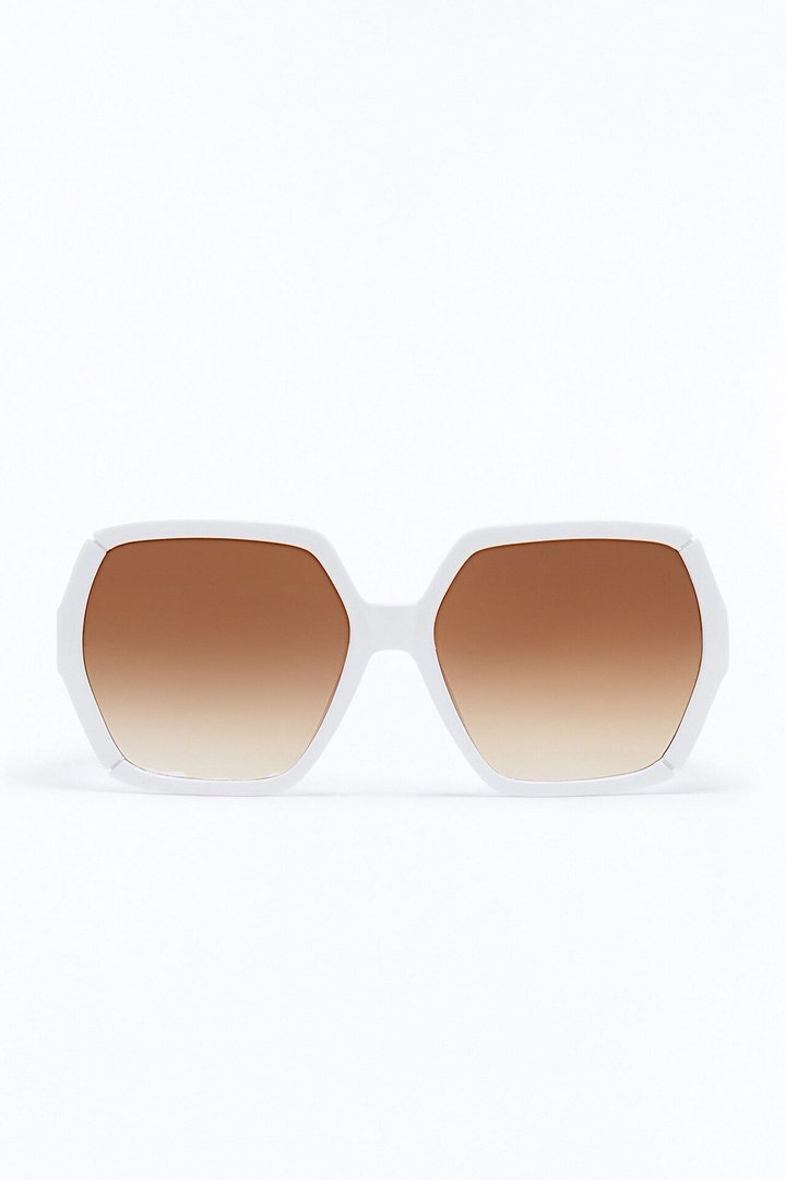 Absolutely Obsessed Sunglasses - White