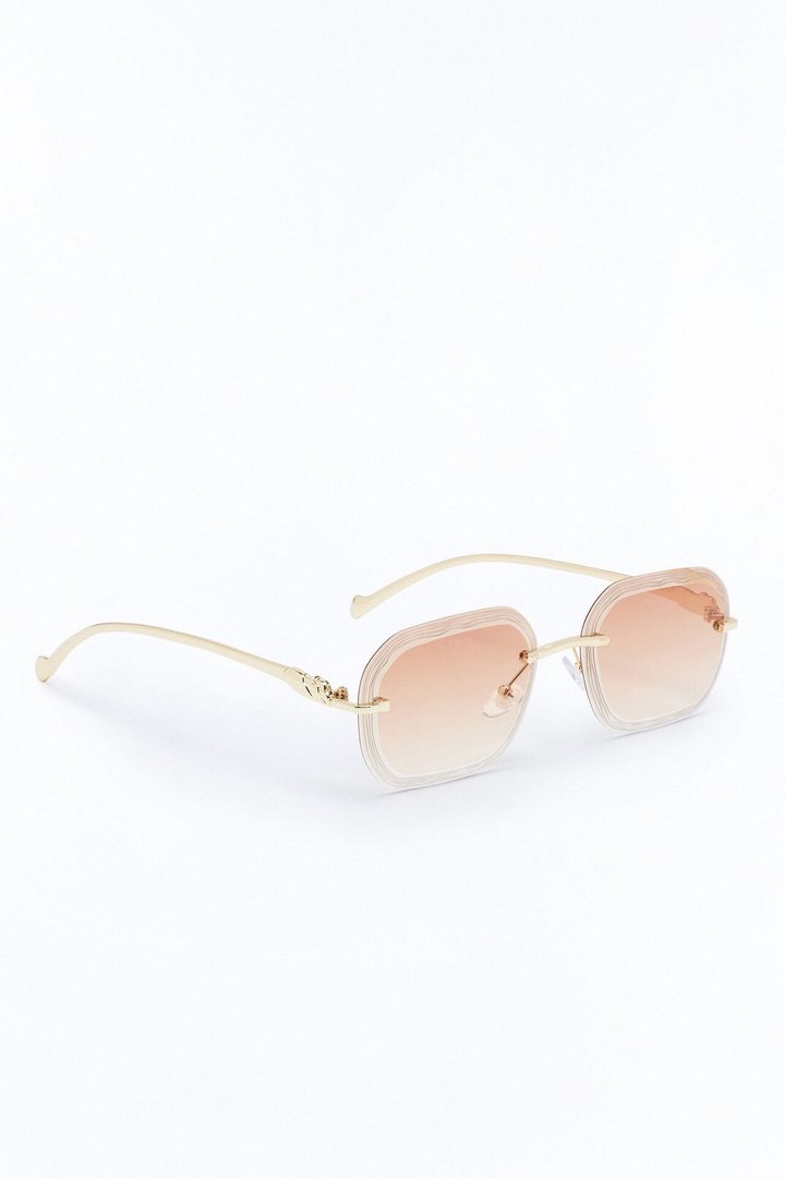 Elegantly Engraved Sunglasses - Orange