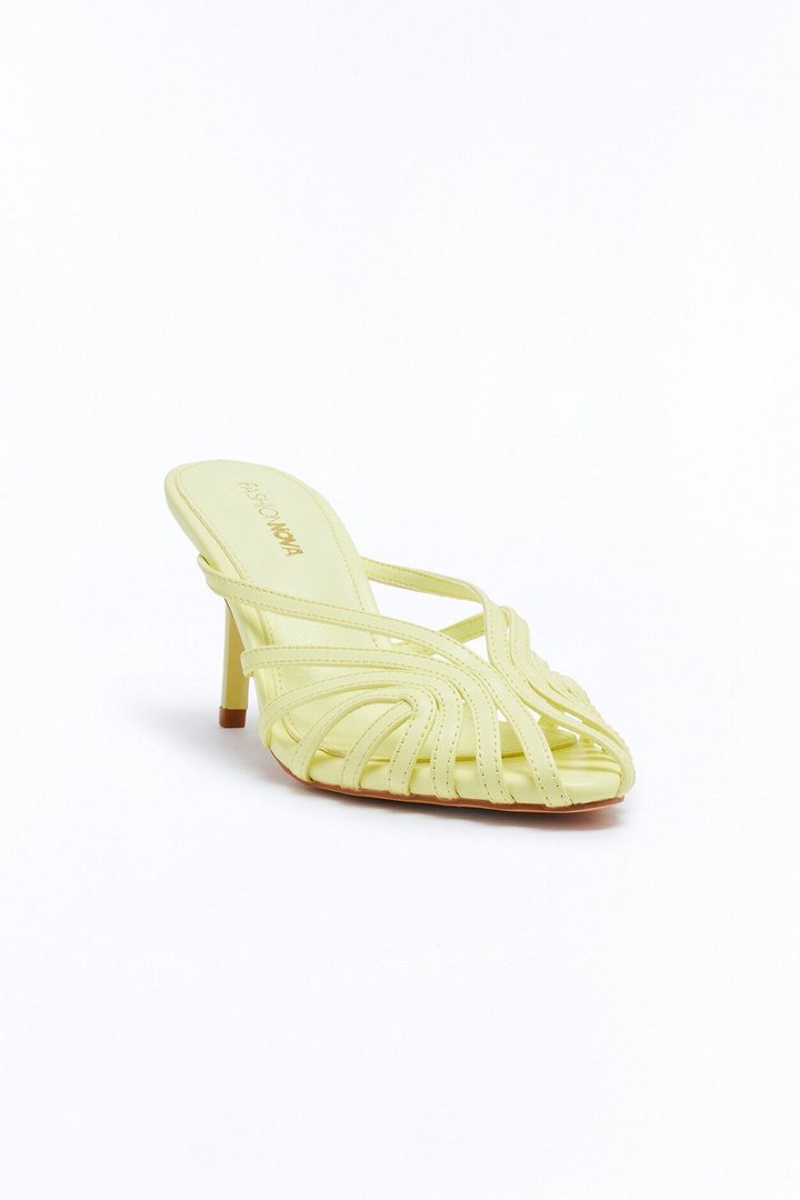 Larken Stiletto Pumps - NeonYellow
